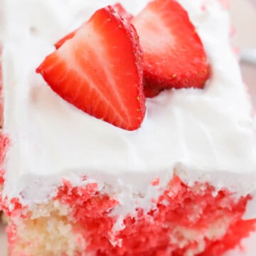 Strawberry Poke Cake