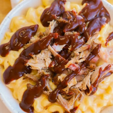 Pulled Pork Mac and Cheese