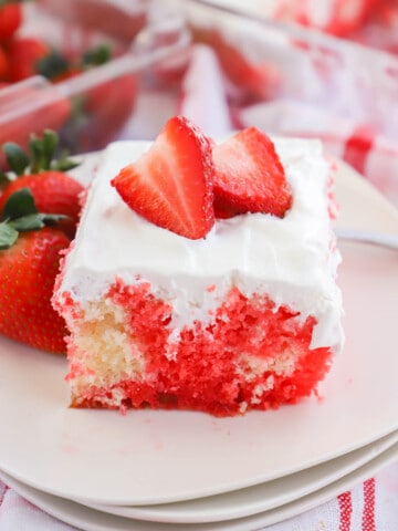 Strawberry Poke Cake