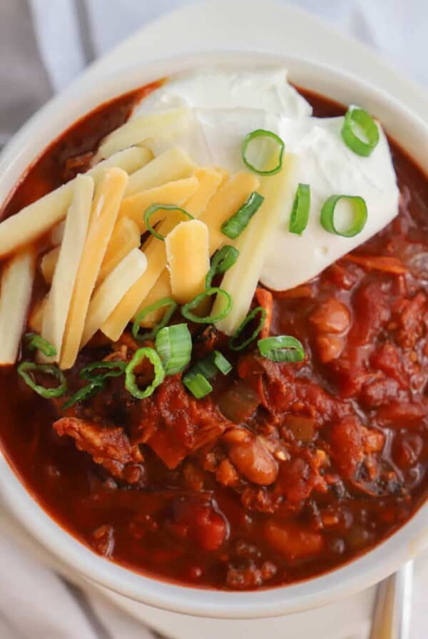 pulled pork chili