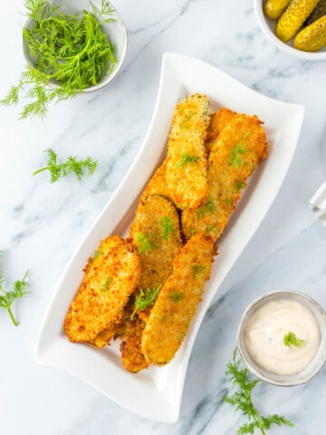 Air Fryer Fried Pickles