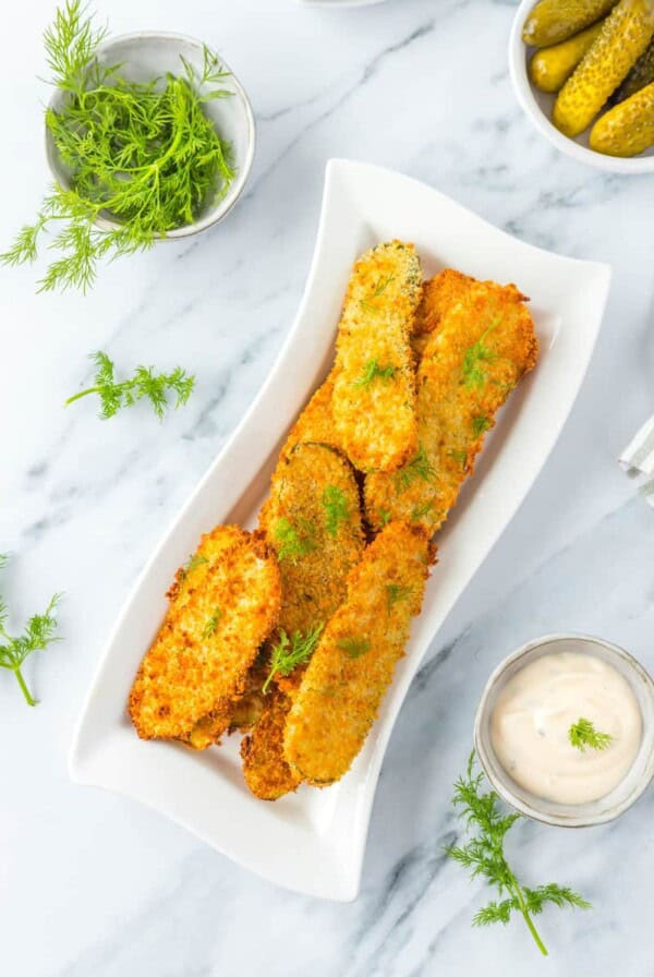 Air Fryer Fried Pickles