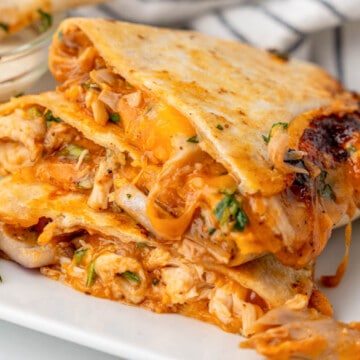 BBQ Chicken Quesadilla