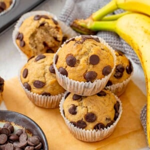 Banana Chocolate Chip Muffins