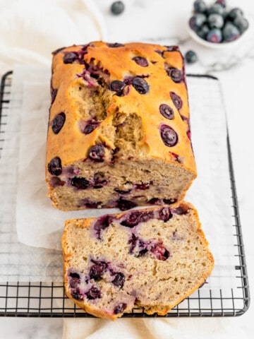 Blueberry Banana Bread