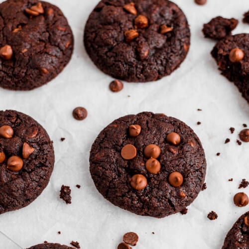 Double Chocolate Chip Cookies