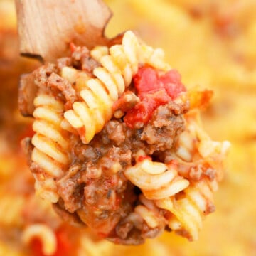 Cheeseburger Casserole