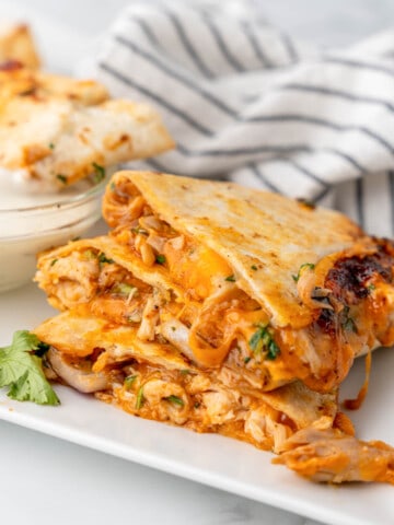 BBQ Chicken Quesadilla