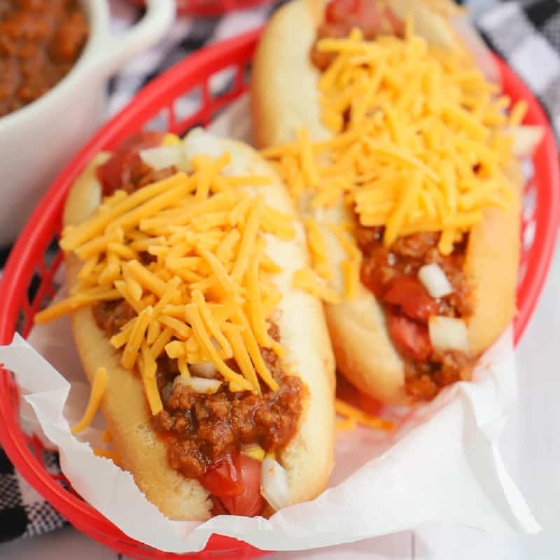 Homemade Hot Dog Chili • The Diary of a Real Housewife