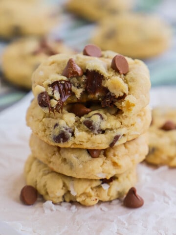 Coconut Chocolate Chip Cookies