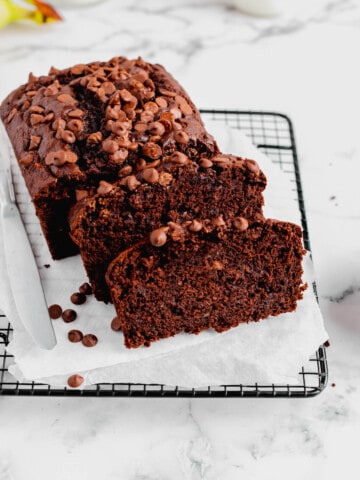 Double Chocolate Banana Bread