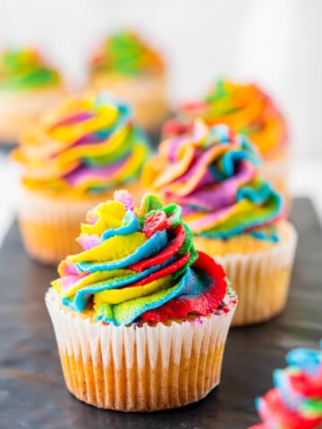 Rainbow Cupcake