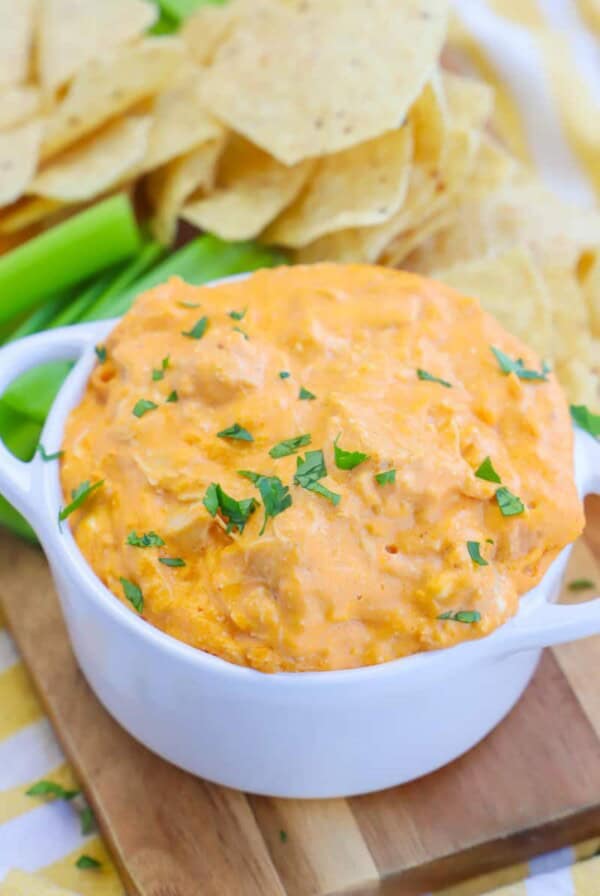 Slow Cooker Buffalo Chicken Dip