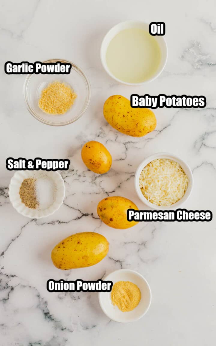 ingredients for roasted potatoes.