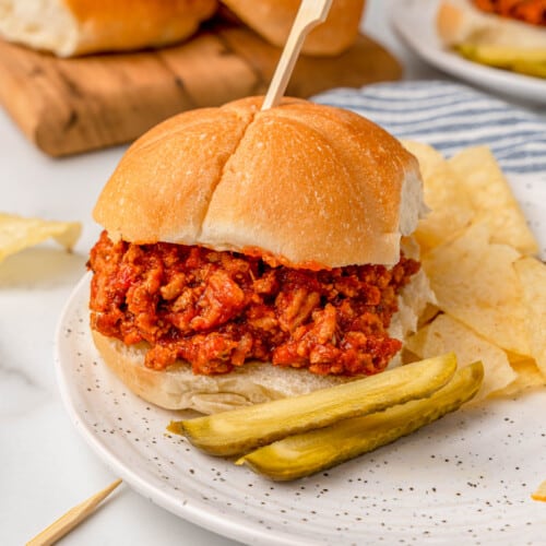 Ground Turkey Sloppy Joes