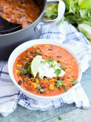 Creamy Taco Soup