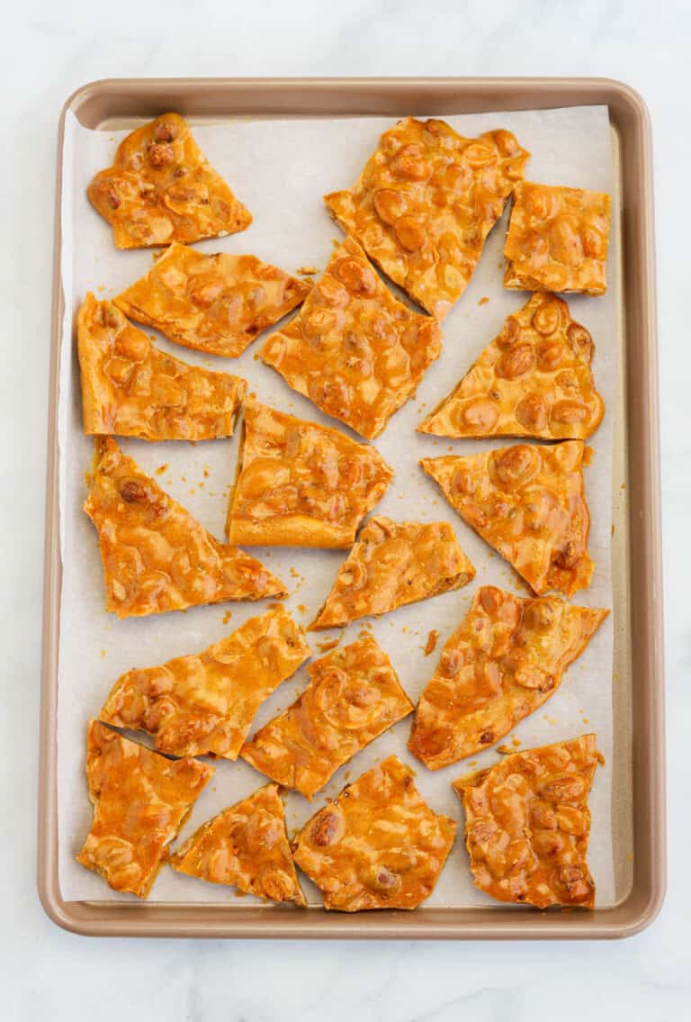 Microwave Peanut Brittle • The Diary of a Real Housewife