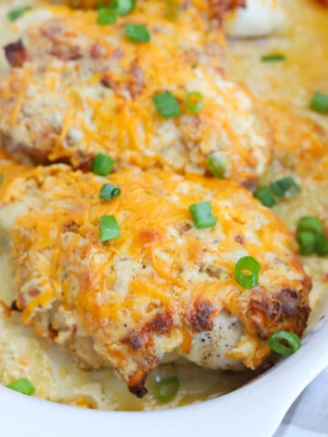 Baked Crack Chicken