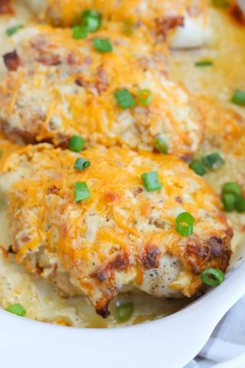 Baked Crack Chicken • The Diary of a Real Housewife