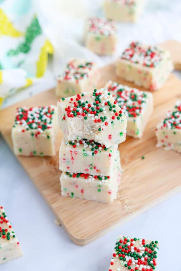Christmas Cookie Fudge