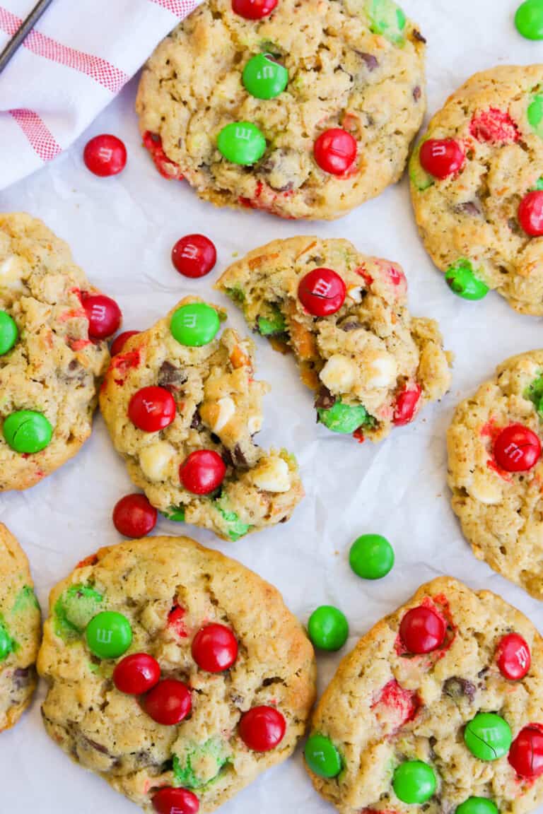 Christmas Monster Cookies • The Diary of a Real Housewife