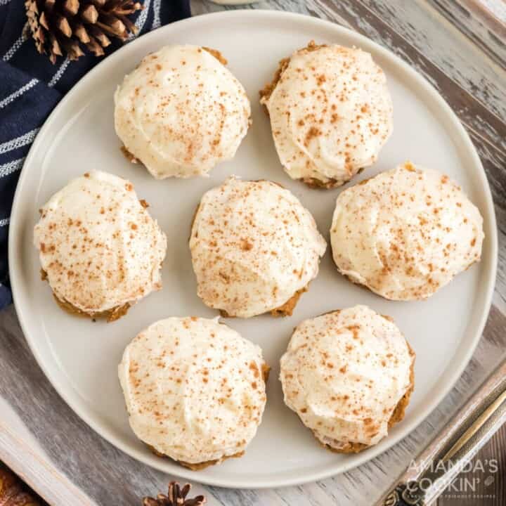 Pumpkin Cake Mix Cookies