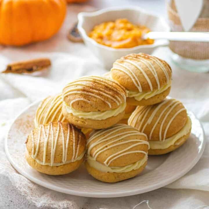  pumpkin cheesecake cookies
