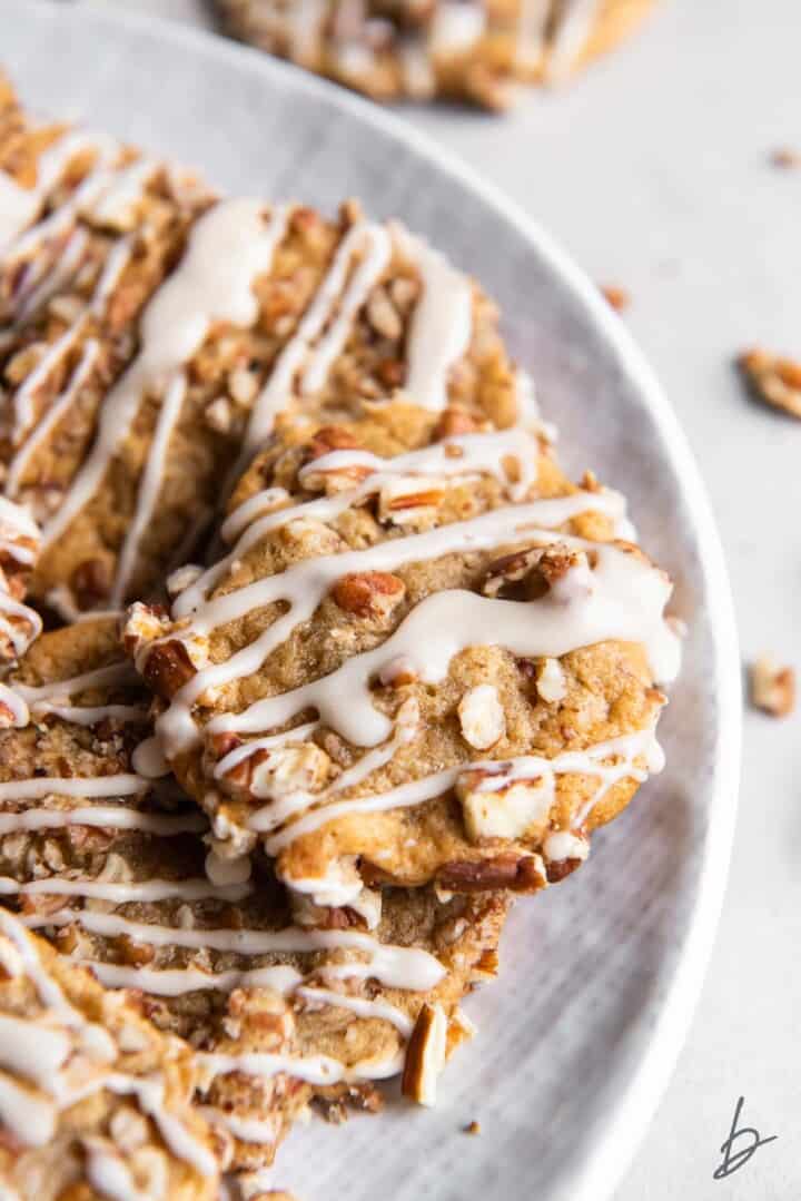 Maple Brown Sugar Cookies with Pecans