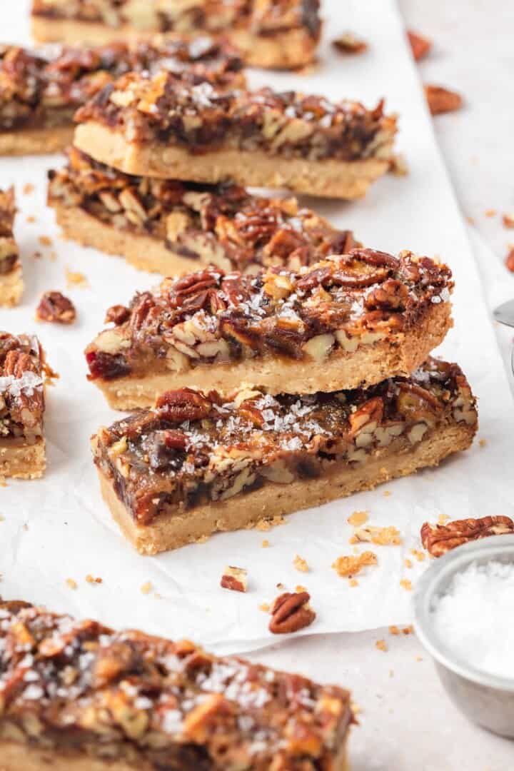 pecan pie cookie bars