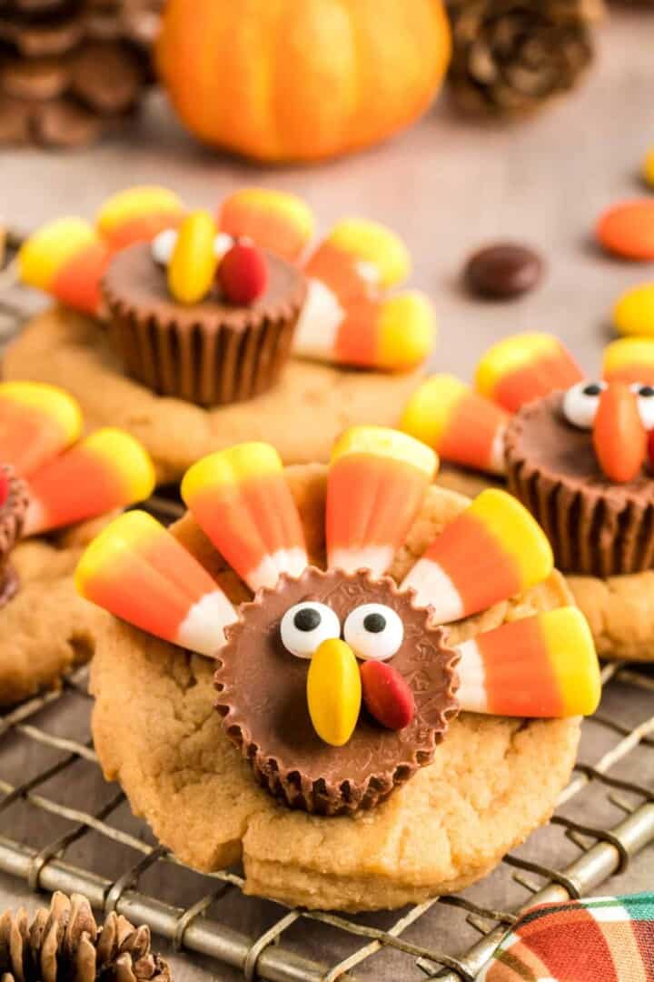 Thanksgiving Turkey Cookies