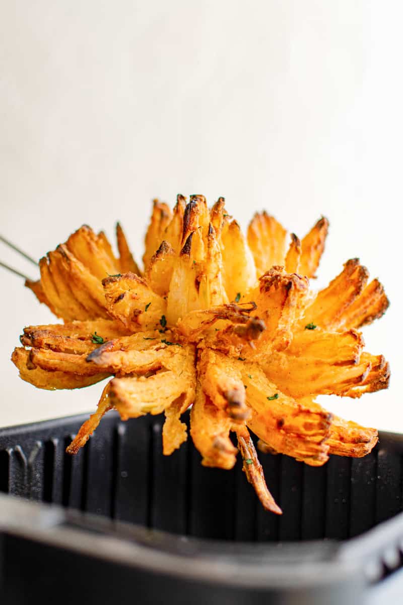 Air Fryer Blooming Onion • The Diary of a Real Housewife