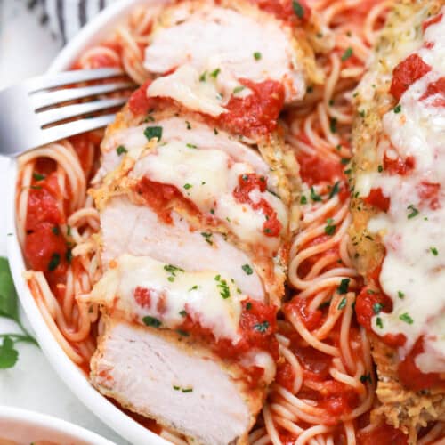 Baked Chicken Parmesan 8