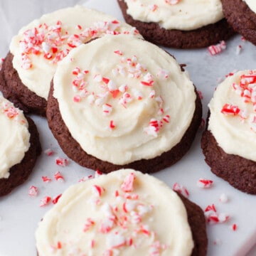 Chocolate Peppermint Cookies