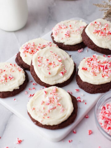 Chocolate Peppermint Cookies