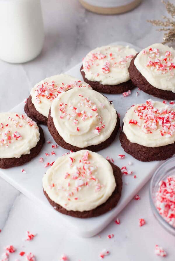 Chocolate Peppermint Cookies