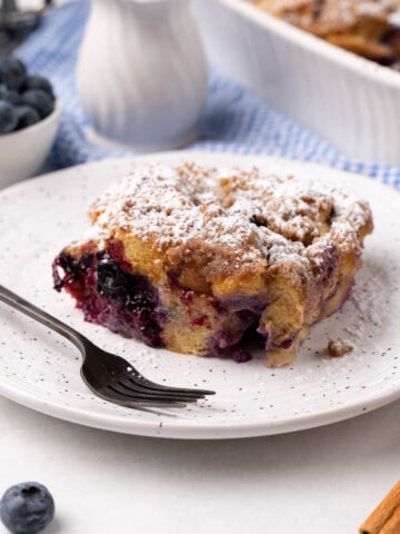 Blueberry French Toast Casserole