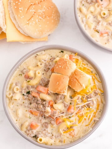 Cheeseburger Soup