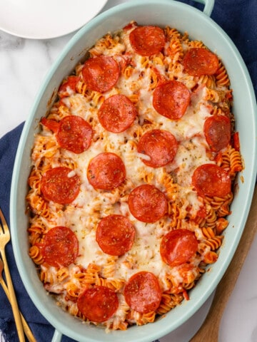 Pepperoni Pizza Casserole