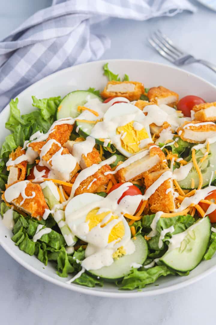 Crispy Chicken Salad