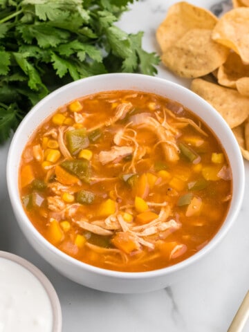 Chicken Fajita Soup