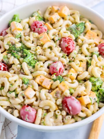 Bacon Ranch Pasta Salad