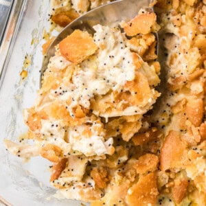 Poppy Seed Chicken Casserole Recipe Card