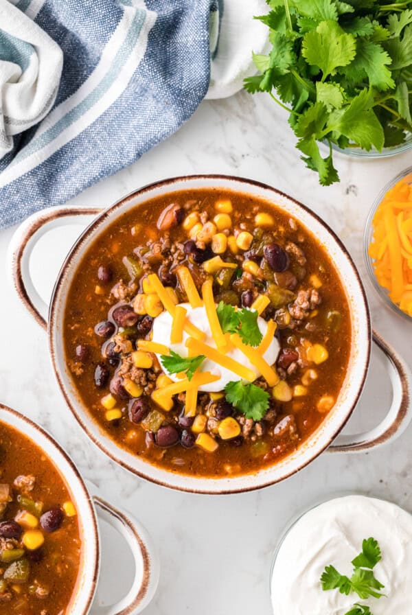 Slow Cooker Taco Soup