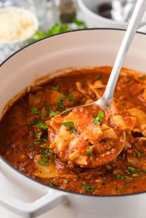 Lasagna Soup