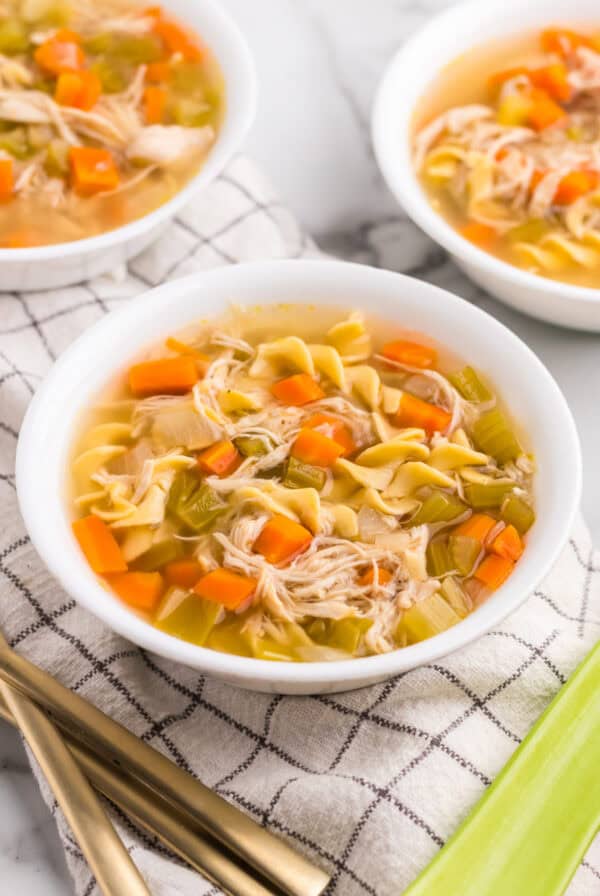 Slow Cooker Chicken Noodle Soup