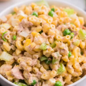 Tuna Macaroni Salad Recipe Card