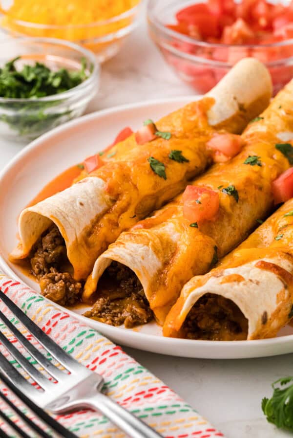 Beef Enchiladas
