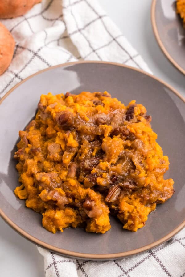 Slow Cooker Sweet Potato Casserole