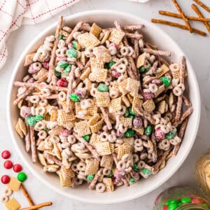 Christmas Chex mix