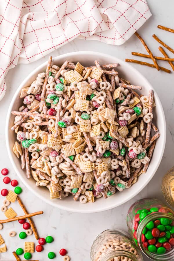 Christmas Chex mix